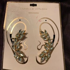 Adrienne Vittadini Gold-Tone Clip Hoop Earrings